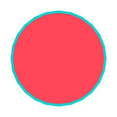 Polygon Shape 24 sides #441