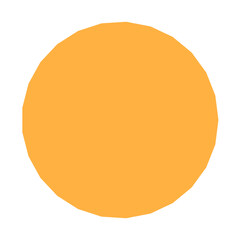 Polygon Shape 25 sides #470