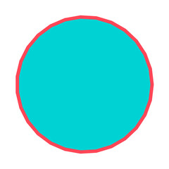 Polygon Shape 27 sides #52