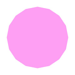 Polygon Shape 16 sides #69