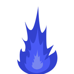 Abstract blue splash design representing creativity and fluidity in a modern artistic context