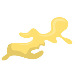 Abstract yellow and beige wave pattern with soft curves creating a soothing background