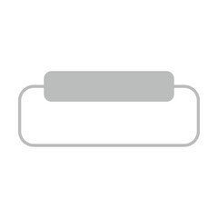 Text Box & Text Area icon element - UI, Web, Chat Bubble flat color vector illustration for Mockups