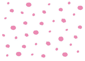 Rectangular wallpaper with random ink dots