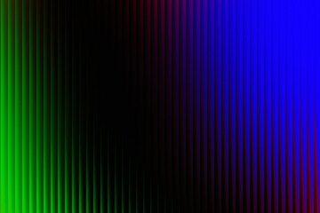 Green Blue and Red Gradient on Vertical Ribbed Texture Background abstract