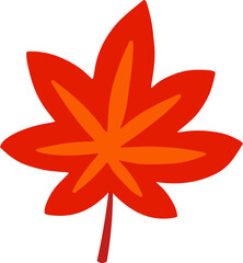 autumn leaves background vector illustration