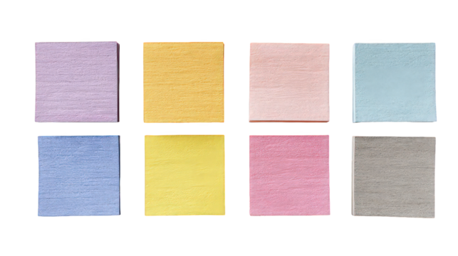 Pastel Color Squares Texture Background