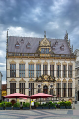 Fototapeta premium Haus Schutting in Bremen, Germany