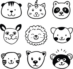 set of animals