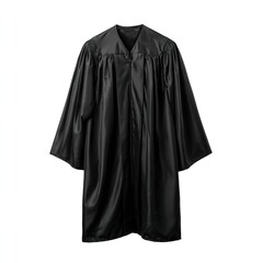 black gown on a hanger