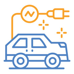 Electric Car Icon