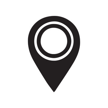 vector map pointer icon