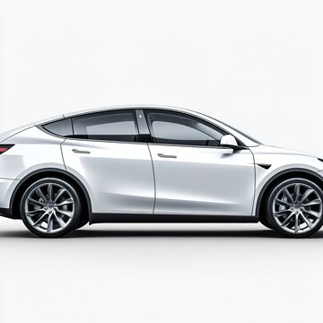 Modern Electric Car Charging at EV Station &ndash; Eco-Friendly Transport