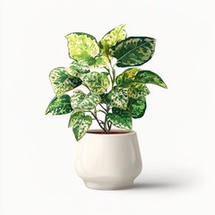 Fototapeta premium green plant in a pot