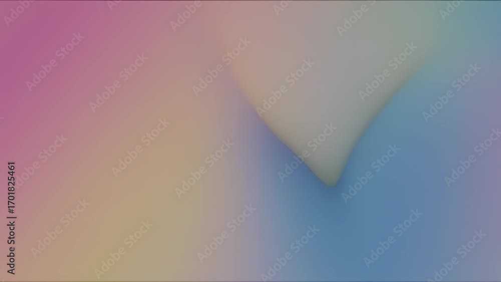 Poster abstract color shifting form evolving slowly