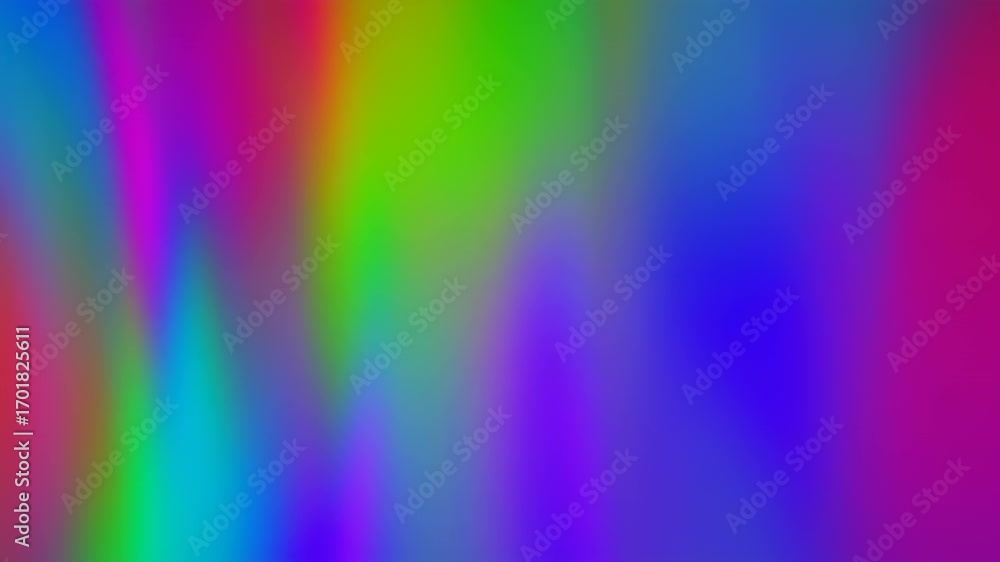 Poster abstract color shifting patterns and light transitions