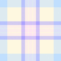 Sheet textile pattern seamless, party fabric vector tartan. Teen plaid check texture background in light and cornsilk colors.