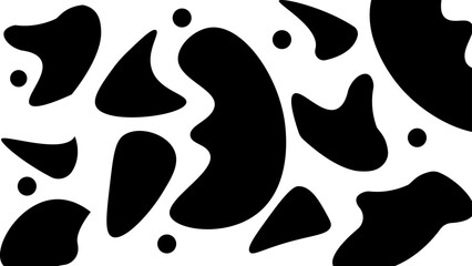 Wallpaper black and white drop