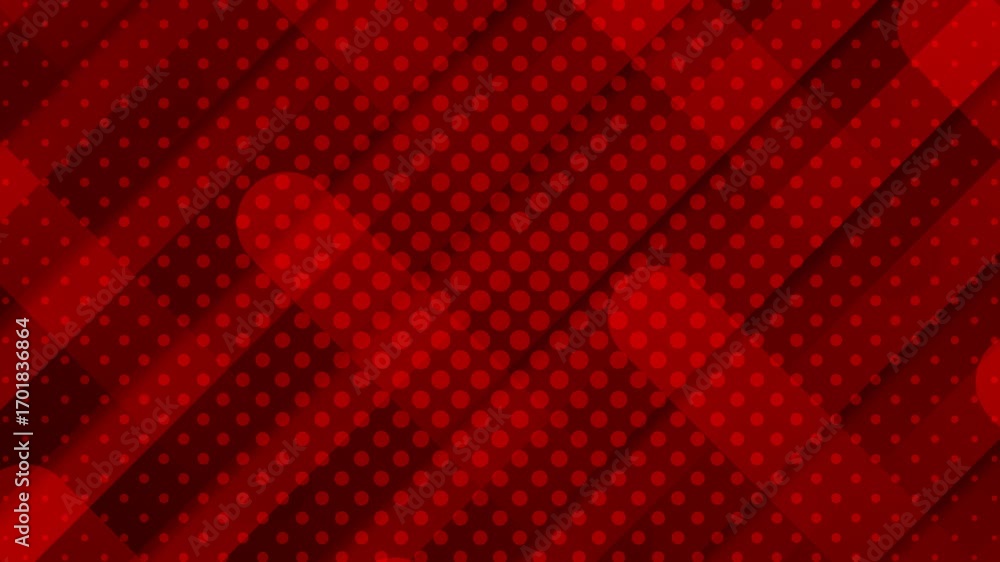 Poster 2d flat animations 4k red color and black color background abstract art