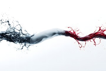 High Blood Pressure Concept, Abstract Medical Illustration of Hypertension