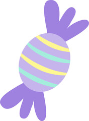 sweet colorful candy cartoon