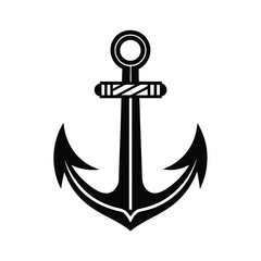 Anchor Maritime Icon Nautical Navigation Symbol