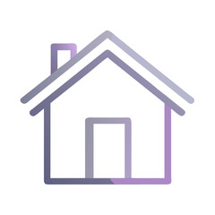 house icon isolated on white background