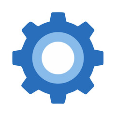 gears on white background