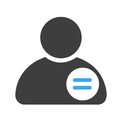 user icon on internet button