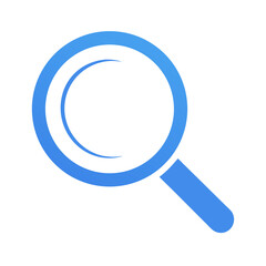 vector magnifying glass icon