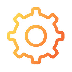 gear icon vector illustration