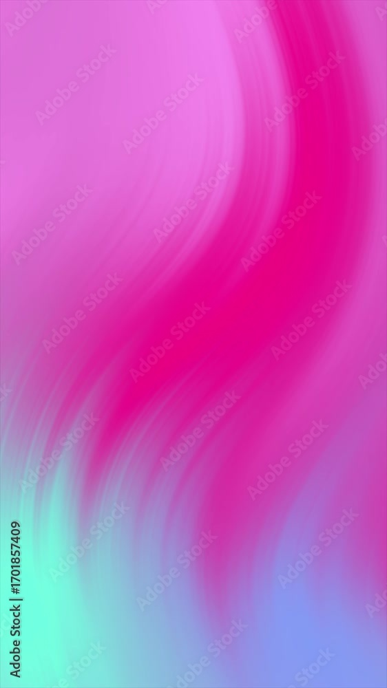 Poster a vibrant abstract background featuring a swirling fusion of fluid pink, fuchsia, and cyan color gra