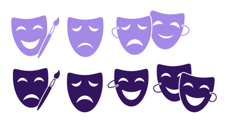 The Art of Expression Through Theatrical Masks Representing Joy Sadness and Other Emotions