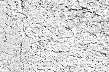 High-contrast grunge texture for backgrounds, Distressed black and white concrete wall, Urban style abstract cement pattern, Old and weathered industrial surface texture