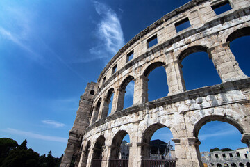 Roman Arena in Pula, Croatia