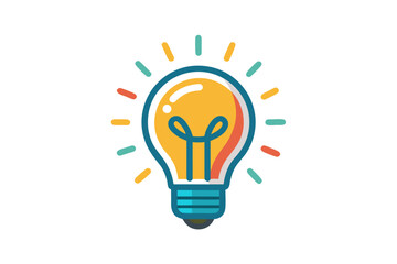 Creative Hands Drawing Light Bulb – Innovation and Idea Concept Illustration