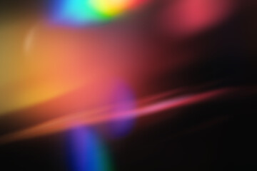 light leak overlay effect with blur light leaks,retro film burn noisy  texture light leak flare on black background,abstract colorful background