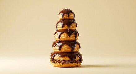 Intricate Geometric Pattern on Aged Textured Paper - Abstract Background Design