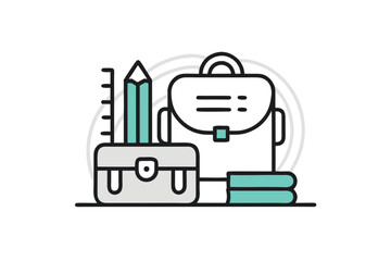 school backpack trendy casual bag for kids students