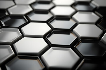Intricate geometric patterns featuring gold and black hues in a close-up design