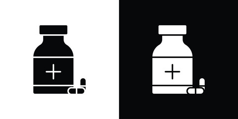 Supplement icon symbol for templates, web design and infographics