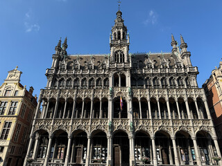 Das Maison du Roi am Grand pLace in Br&uuml;ssel, Belgien