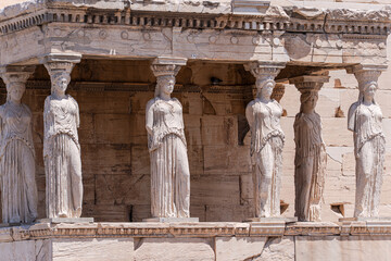 Caryatids of the Erechtheion in Athens