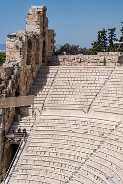 Odeon of Herodes Atticus on the Acropolis of Athens