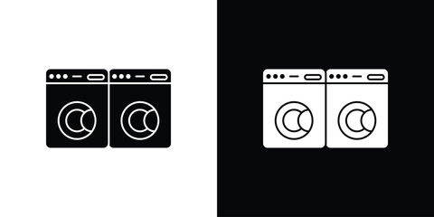 Laundry icon symbol for templates, web design and infographics