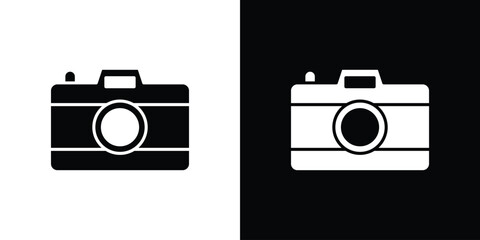 Camera icon symbol for templates, web design and infographics