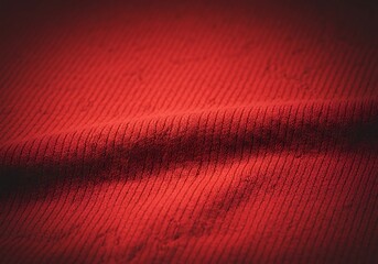 Crimson Tides: A Textured Study