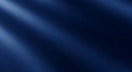 Abstract dark blue background with blurred light rays creating a soft and elegant visual effect created with generated ai