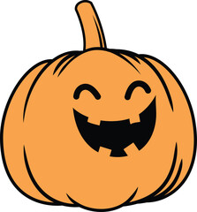 Halloween Excited Illustration colorful icon image vector png