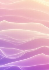 A serene abstract background of soft, flowing, luminous waves in a gentle pastel gradient.